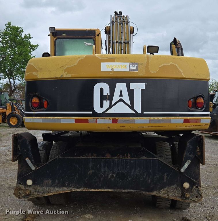 image for item EC4217 2007 Caterpillar M318C wheeled excavator
