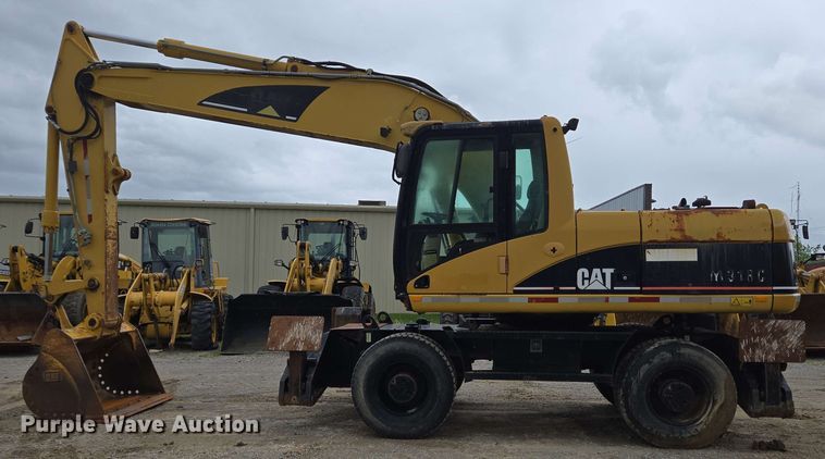 image for item EC4217 2007 Caterpillar M318C wheeled excavator