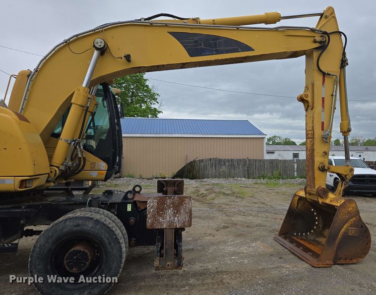 image for item EC4217 2007 Caterpillar M318C wheeled excavator
