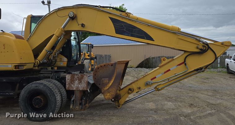 image for item EC4217 2007 Caterpillar M318C wheeled excavator