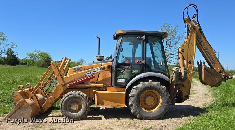 image for item ED1984 2001 Case 580 Super M backhoe