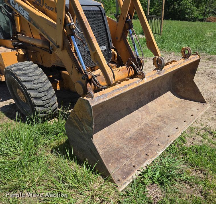 image for item ED1984 2001 Case 580 Super M backhoe