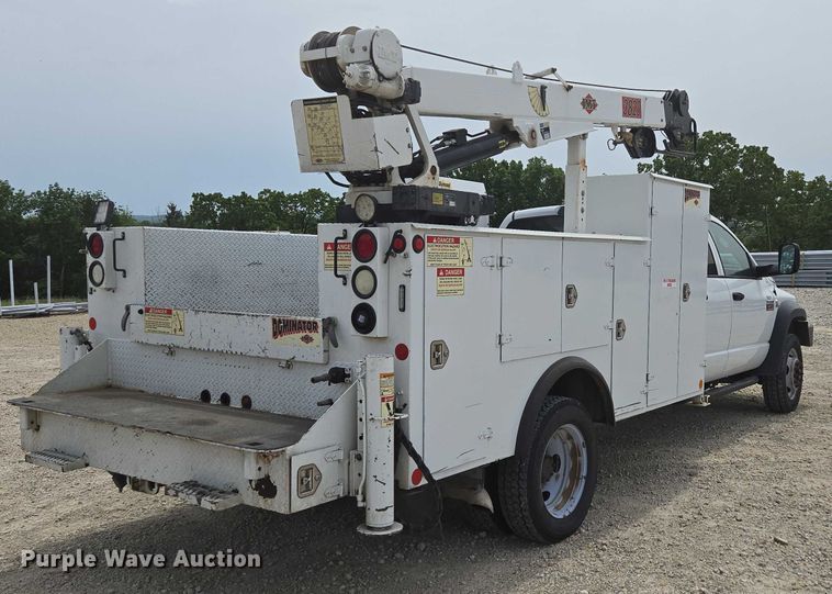 image for item ED1991 2010 Dodge Ram 5500 utility / service truck