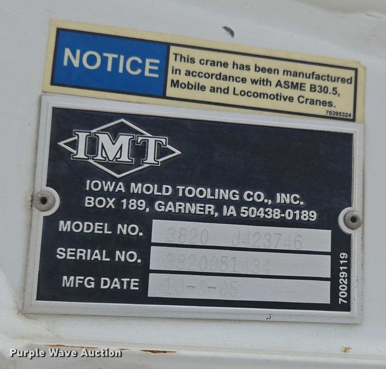 image for item ED1991 2010 Dodge Ram 5500 utility / service truck