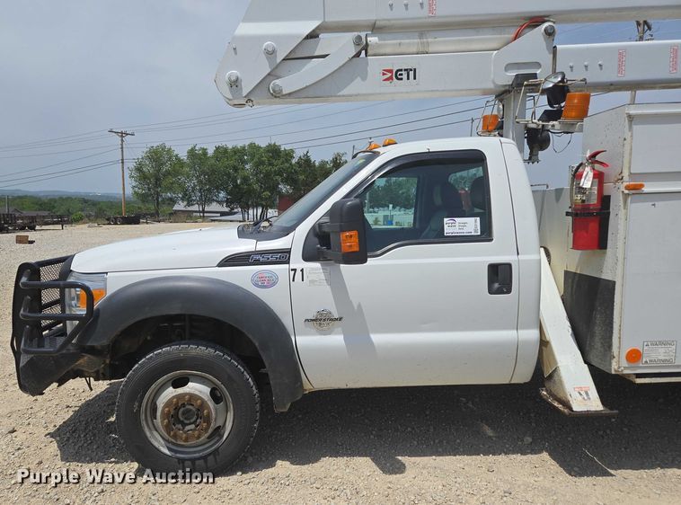 image for item ED1992 2016 Ford F550 Super Duty XL bucket truck