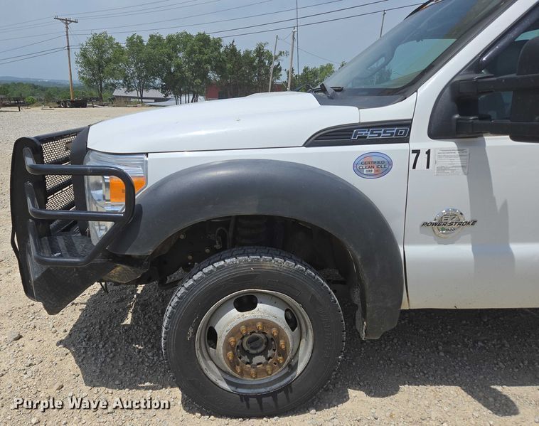 image for item ED1992 2016 Ford F550 Super Duty XL bucket truck