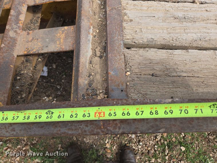 image for item ED1995 2000 Belshe DT-225 equipment trailer