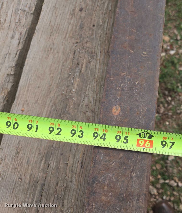 image for item ED1995 2000 Belshe DT-225 equipment trailer