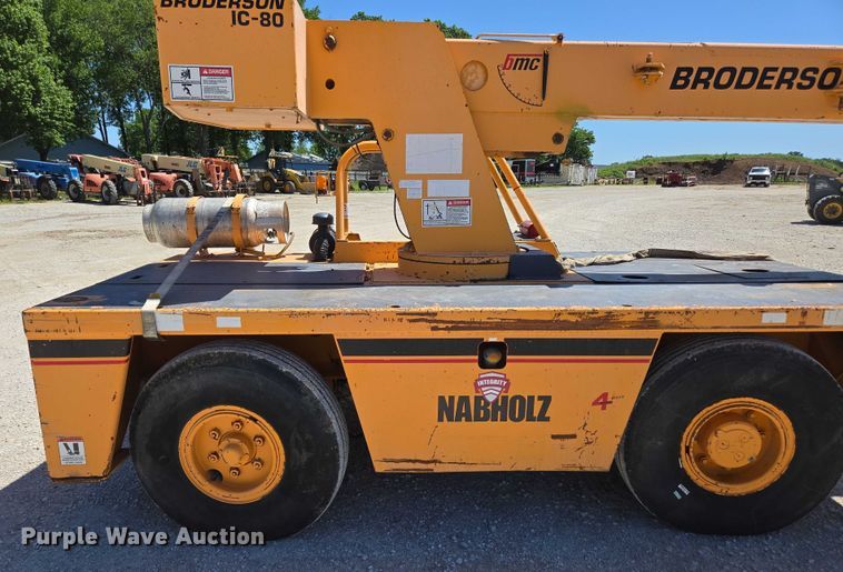 image for item ED2000 1994 Broderson IC-80-2D crane