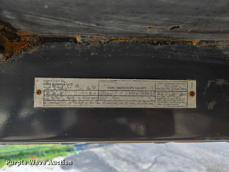 image for item ED2011 2010 Case 580 M backhoe