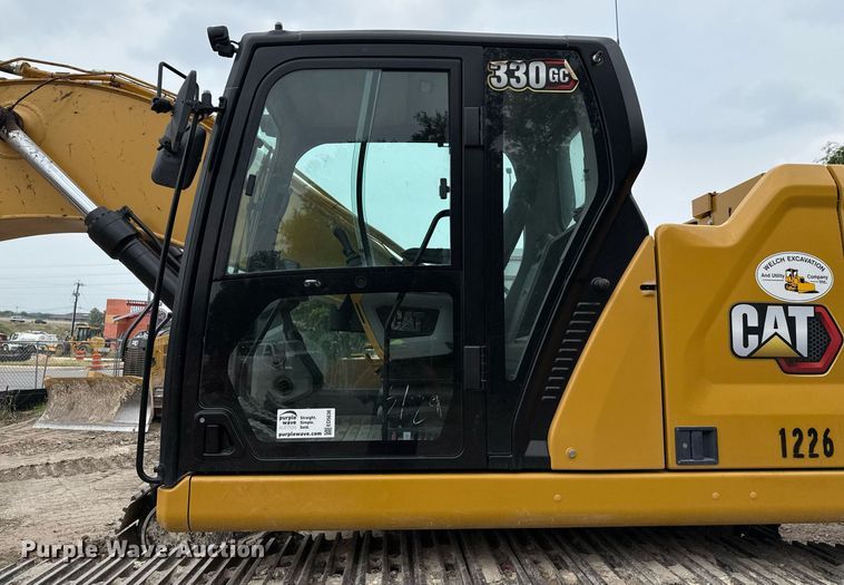 image for item ED5636 2023 Caterpillar 330GC excavator
