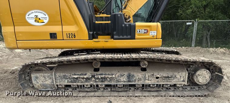 image for item ED5636 2023 Caterpillar 330GC excavator