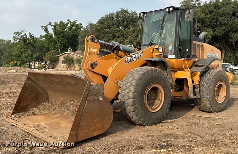 image for item ED5639 2014 Case 821F wheel loader