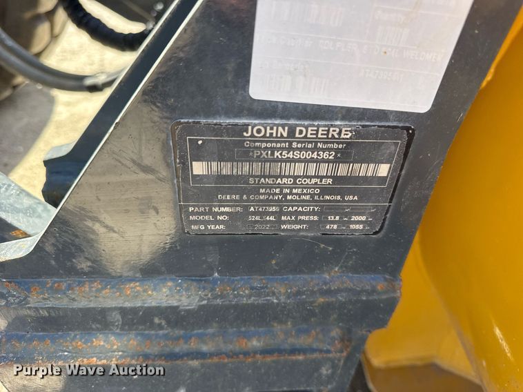 image for item EF1994 2023 John Deere 524P wheel loader