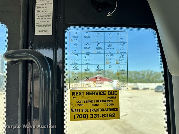 image for item EF1994 2023 John Deere 524P wheel loader