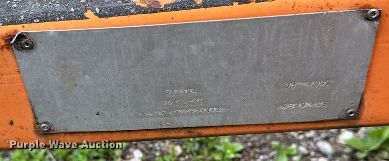 image for item EF2041 2001 Addco DH1000 arrow board trailer