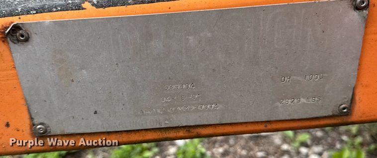 image for item EF2041 2001 Addco DH1000 arrow board trailer