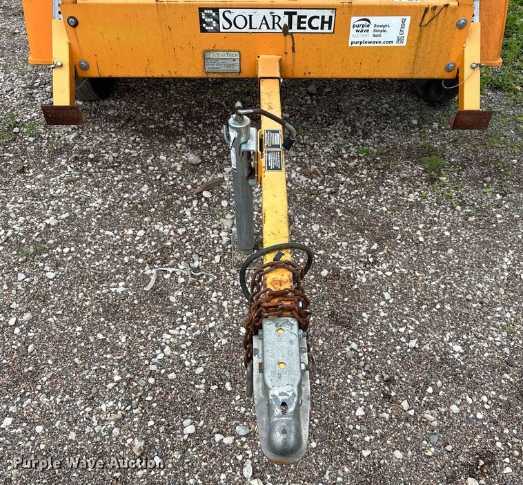 image for item EF2042 2014 Solar Tech Silent sentinel arrow board trailer