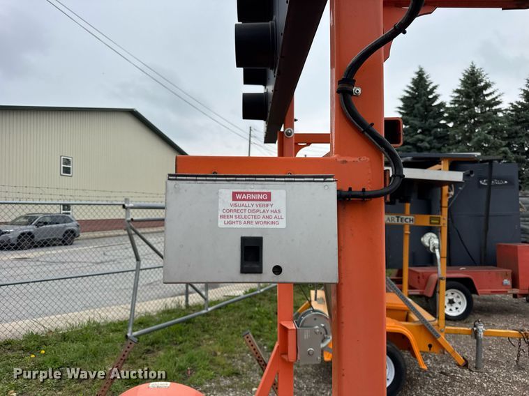 image for item EF2043 2015 Wanco WTSP arrow board trailer