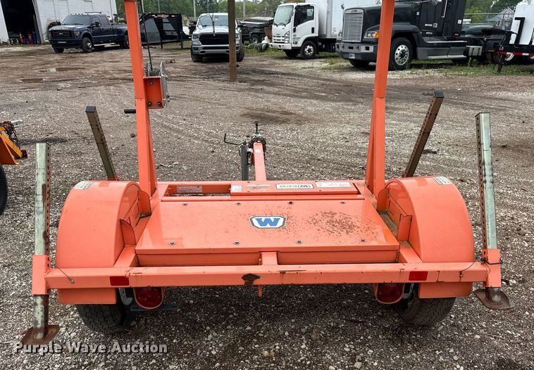 image for item EF2043 2015 Wanco WTSP arrow board trailer