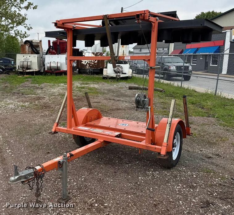 image for item EF2044 2015 Wanco WTSP arrow board trailer