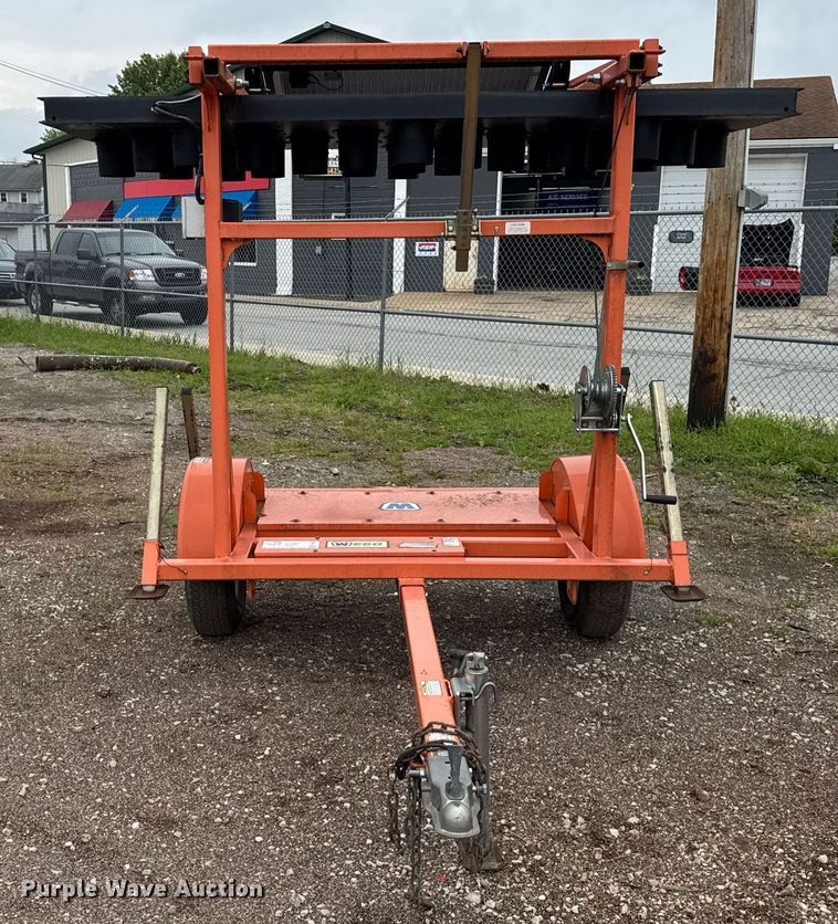 image for item EF2044 2015 Wanco WTSP arrow board trailer