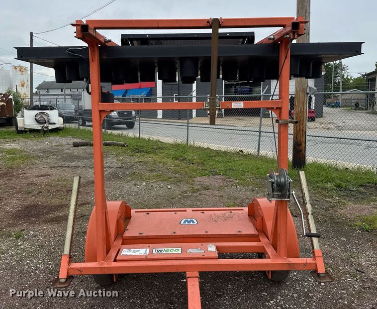 image for item EF2044 2015 Wanco WTSP arrow board trailer