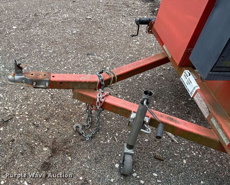 image for item EF2045 2010 National signal Sun ray 380 message board trailer