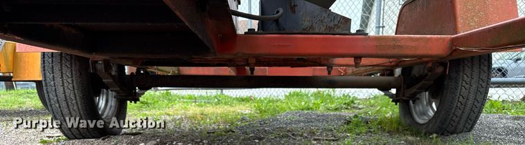 image for item EF2045 2010 National signal Sun ray 380 message board trailer