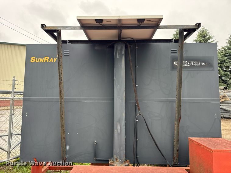 image for item EF2045 2010 National signal Sun ray 380 message board trailer