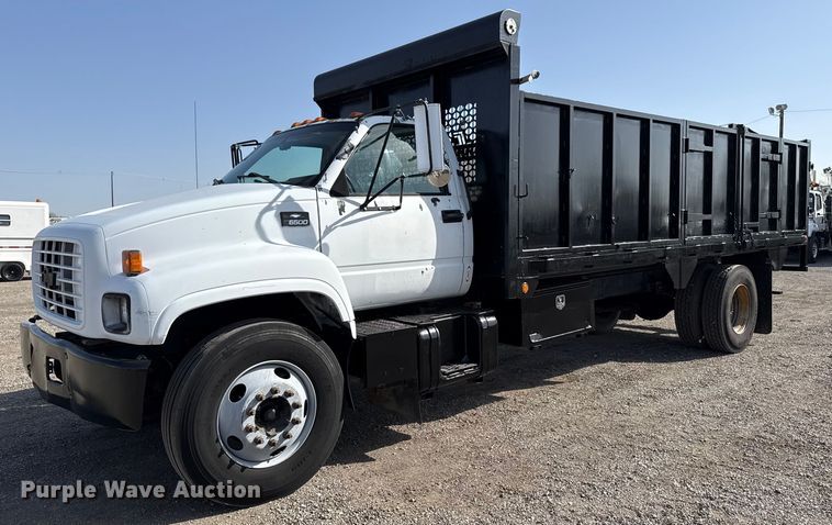image for item EG2653 2000 Chevrolet C6500 dump truck