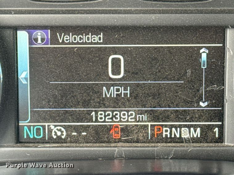 image for item EG5822 2016 Chevrolet Silverado 3500HD Crew Cab utility bed pickup truck