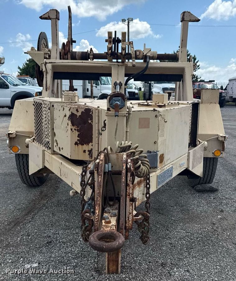 image for item EG5841 1980 Butts Sales & Service Hycaloader reel trailer