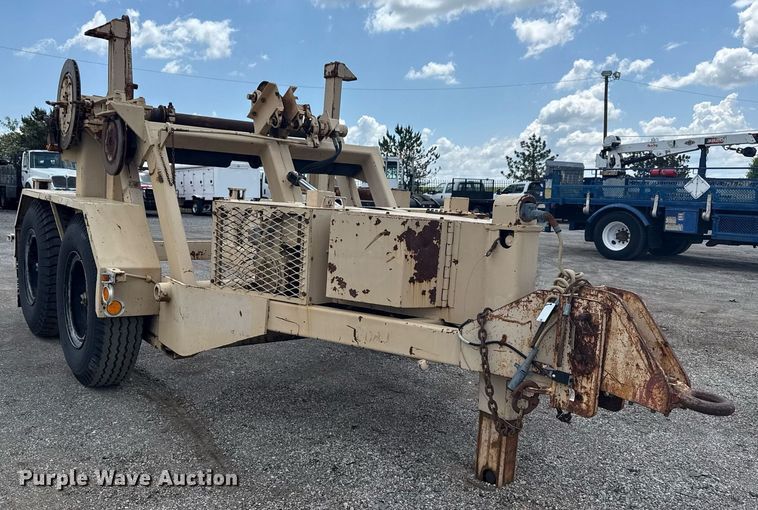 image for item EG5841 1980 Butts Sales & Service Hycaloader reel trailer