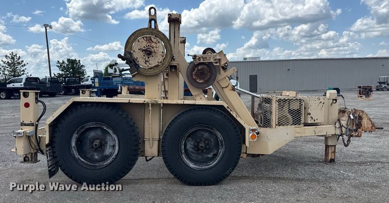 image for item EG5841 1980 Butts Sales & Service Hycaloader reel trailer