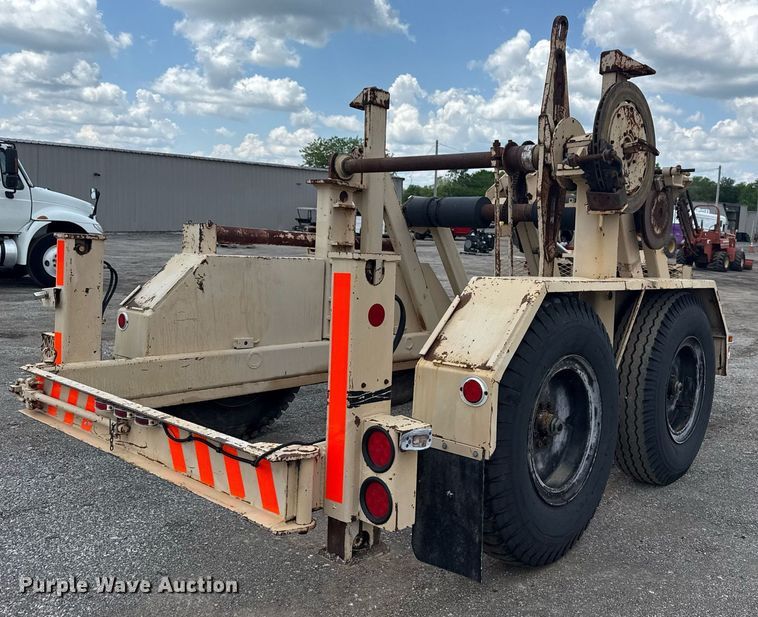 image for item EG5841 1980 Butts Sales & Service Hycaloader reel trailer