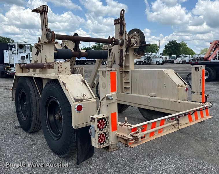 image for item EG5841 1980 Butts Sales & Service Hycaloader reel trailer