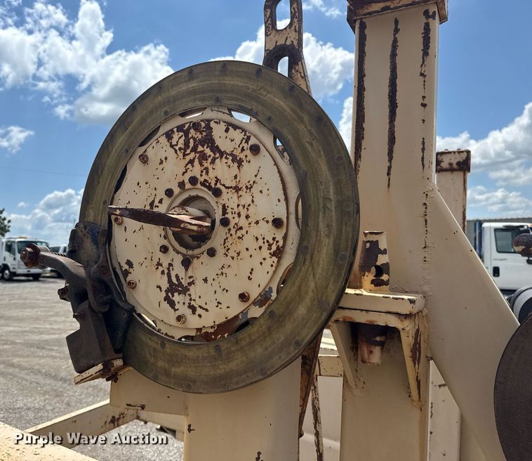 image for item EG5841 1980 Butts Sales & Service Hycaloader reel trailer