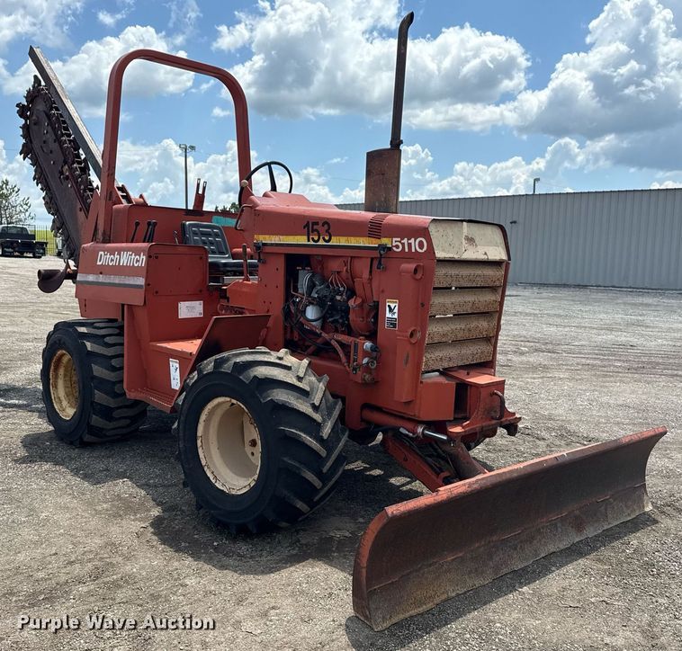 image for item EG5844 1991 Ditch Witch 5110 trencher