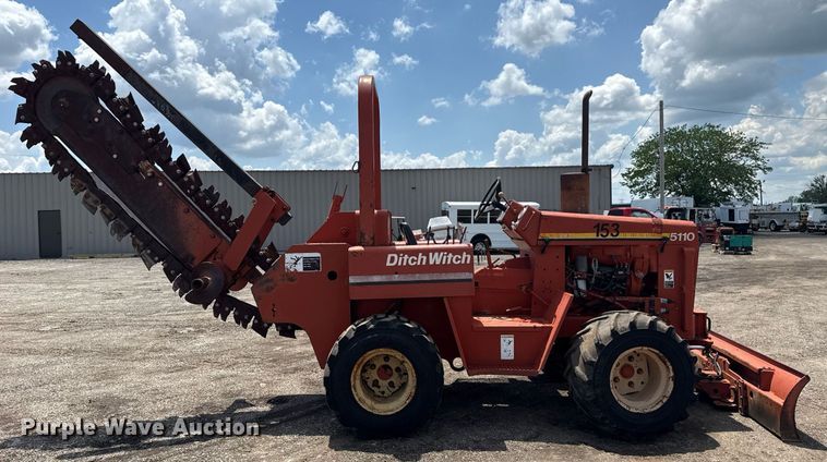 image for item EG5844 1991 Ditch Witch 5110 trencher