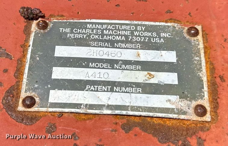 image for item EG5844 1991 Ditch Witch 5110 trencher