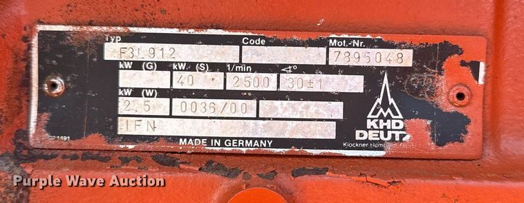 image for item EG5844 1991 Ditch Witch 5110 trencher