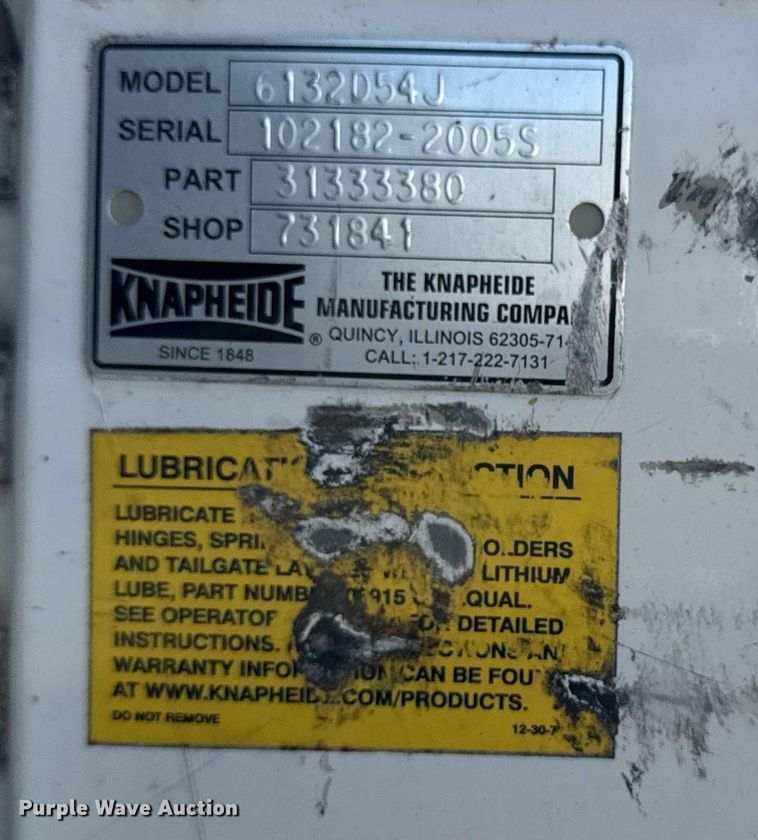 image for item EG5850 2006 International 4300 utility / service truck