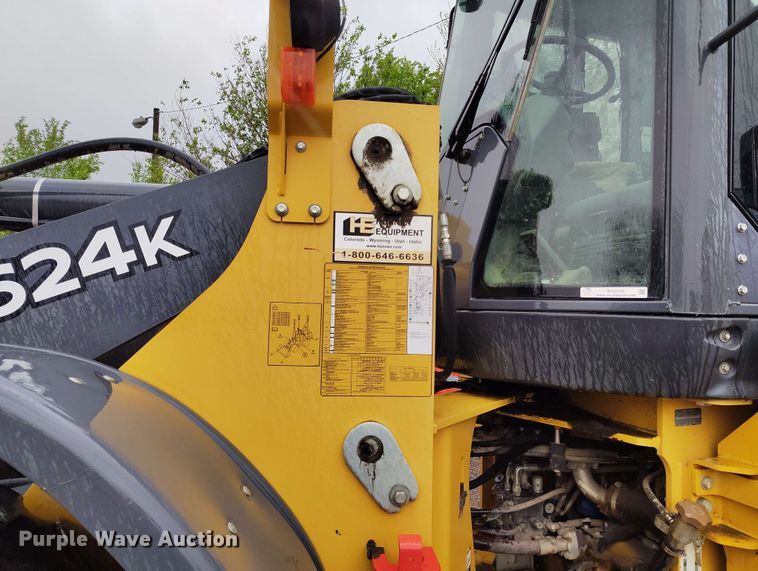 image for item EH0310 2015 John Deere 624K wheel loader