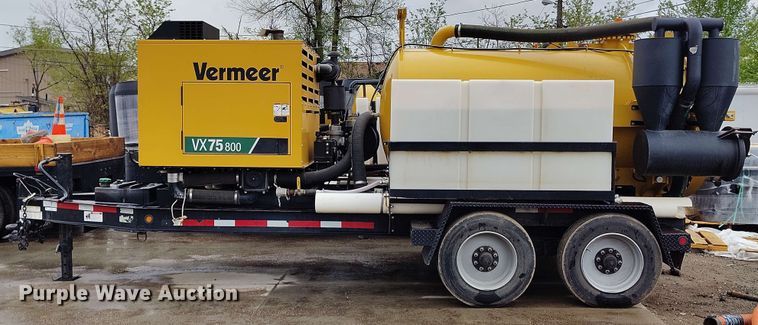 image for item EH0312 2022 Vermeer VX75-800 vacuum excavator