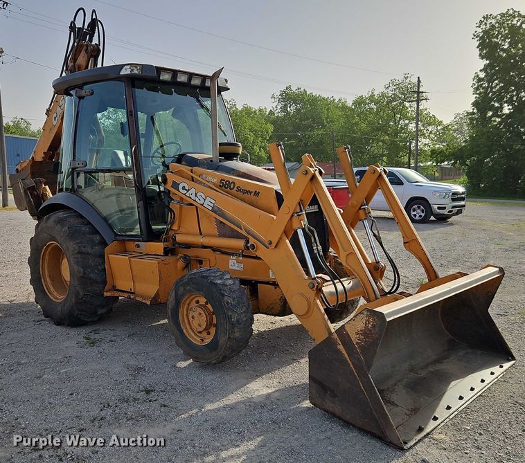 image for item EJ0039 2001 Case 580 Super M backhoe