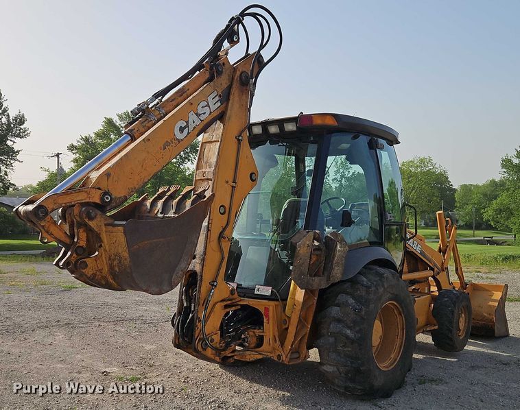 2001 Case 580 Super M backhoe in LaCygne, KS | Item EJ0039