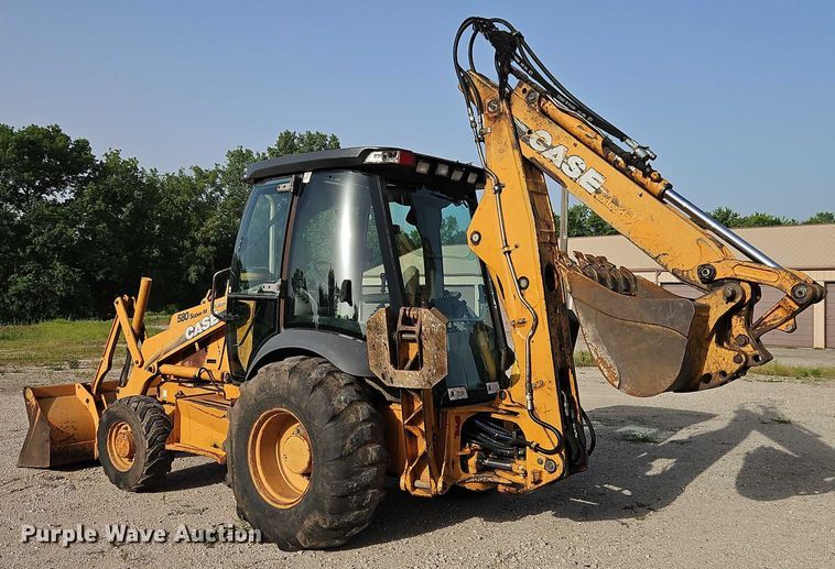 image for item EJ0039 2001 Case 580 Super M backhoe