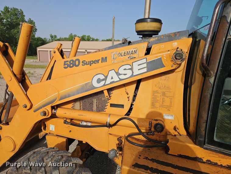 image for item EJ0039 2001 Case 580 Super M backhoe
