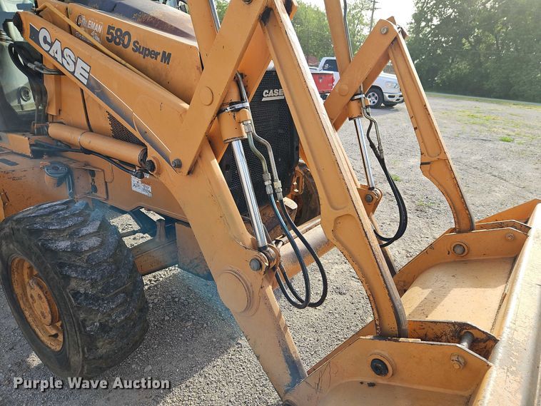 image for item EJ0039 2001 Case 580 Super M backhoe